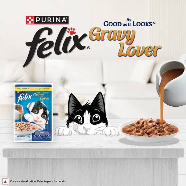 Felix Gravy Lover Chicken in Gravy | Wet Cat Food