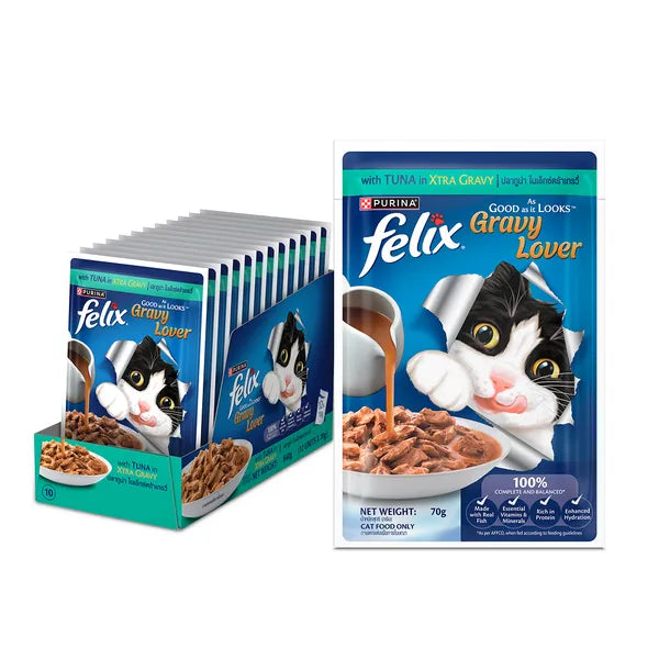 Felix Gravy Lover Tuna in Gravy | Wet Cat Food