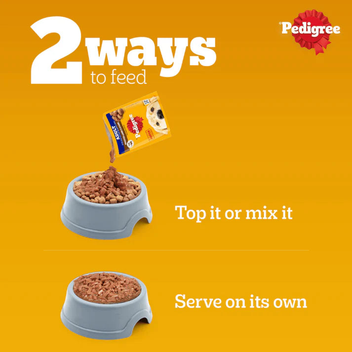 Pedigree Adult Roasted Lamb Gravy | Wet Dog Food