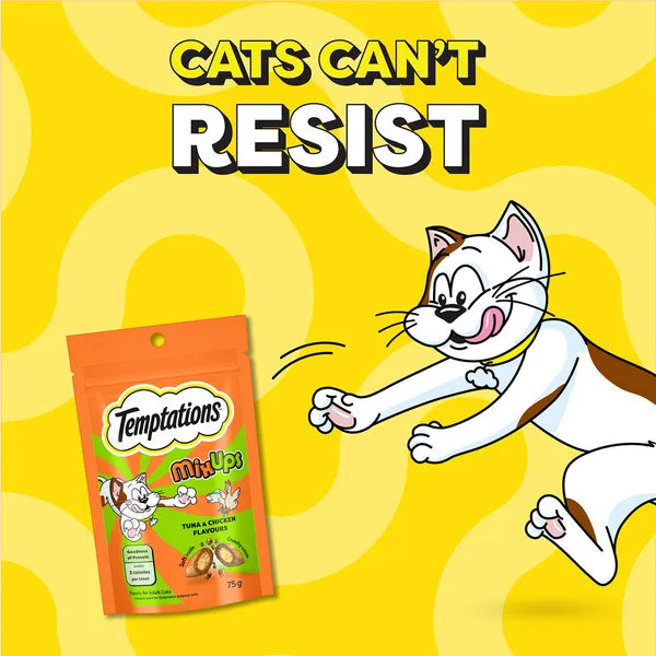 Temptations MixUps Chicken & Tuna Flavour | Dry Cat Treats