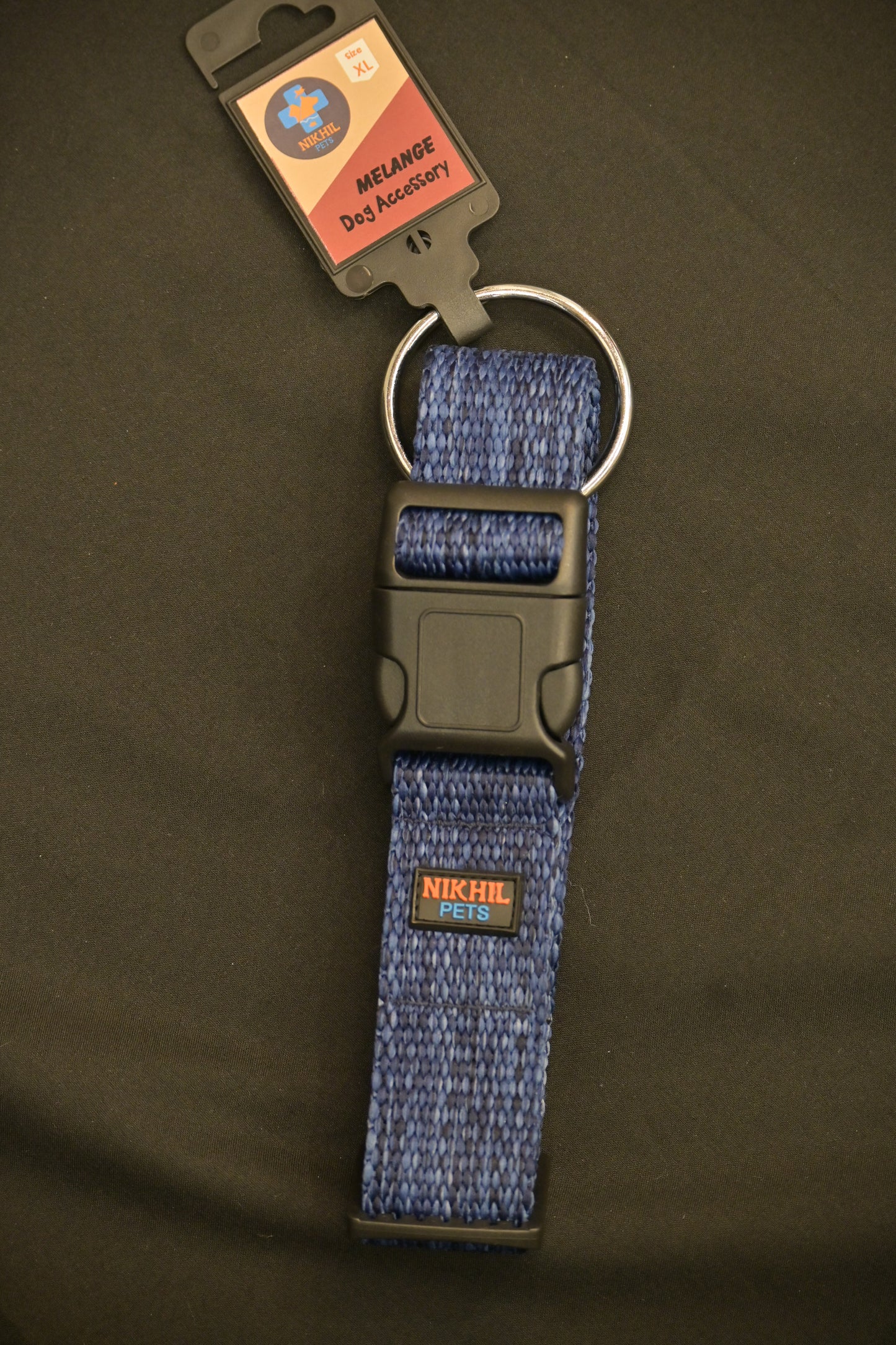 Nikhil Pets Melange Regular Collar | Dog Collars