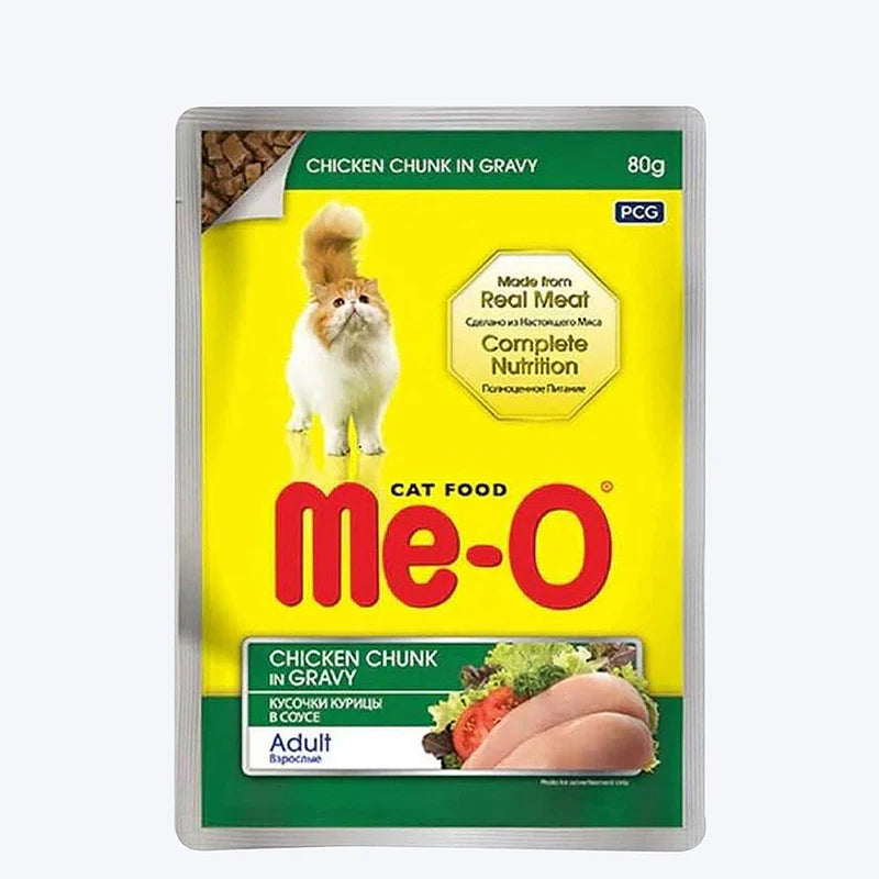 ME-O Chicken Chunk Gravy | Wet Cat Food
