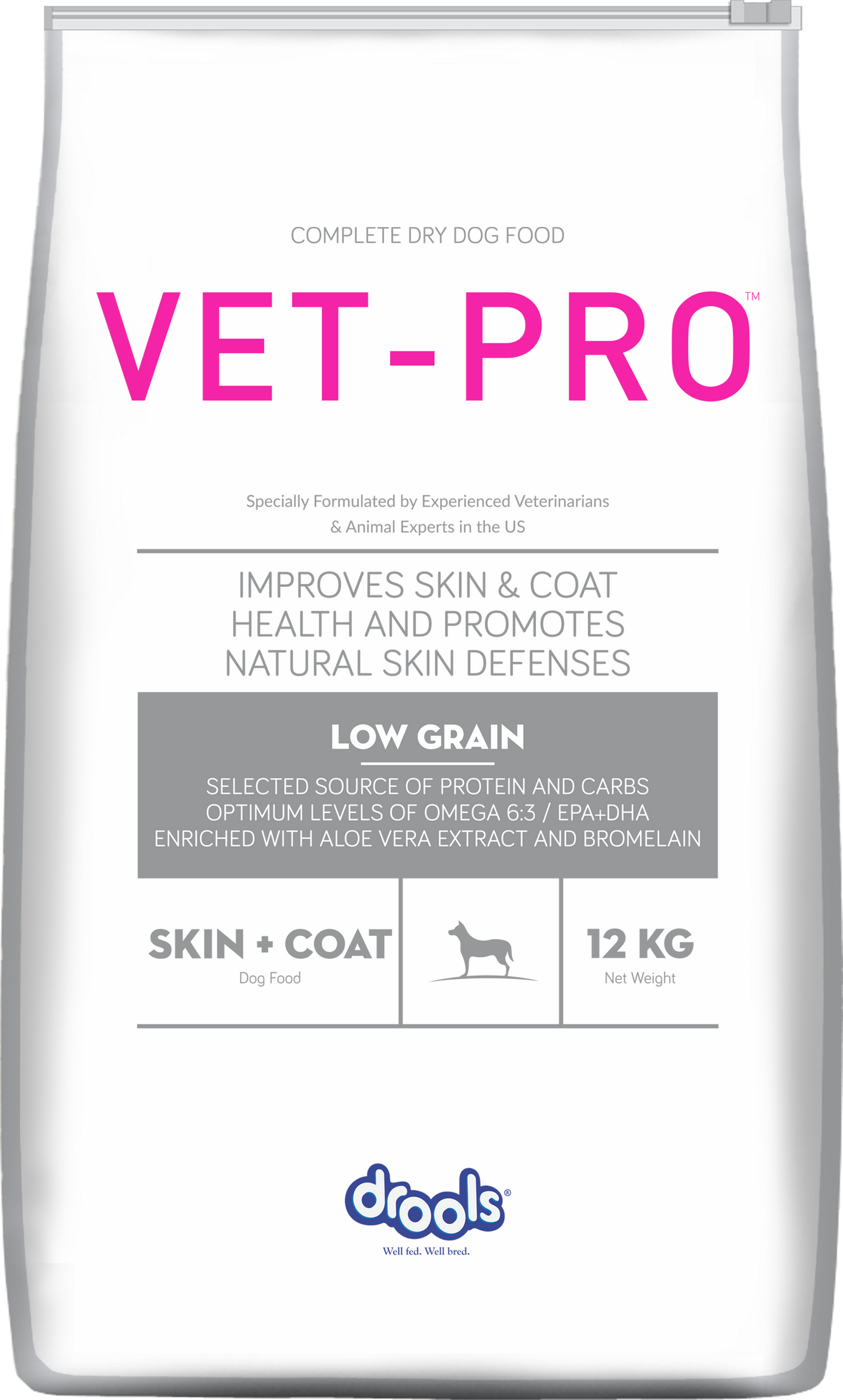 Drools Vet-Pro Skin + Coat | Dry Dog Food