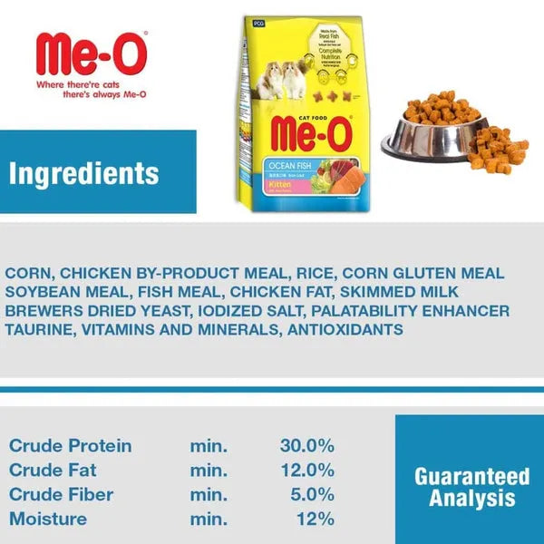 ME-O Ocean Fish Kitten | Dry Cat Food
