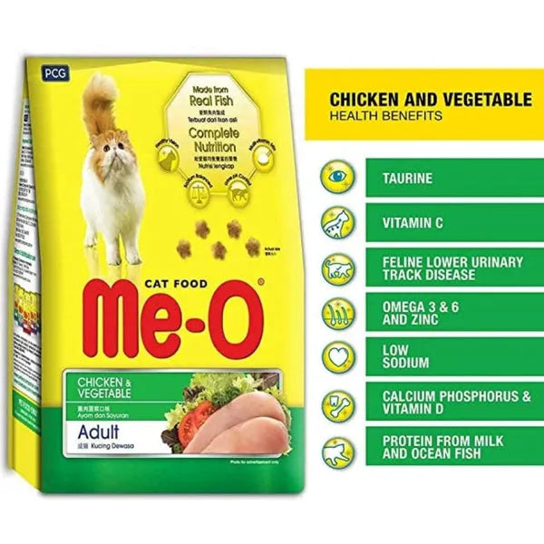 ME-O Chicken & Vegetable Adult | Dry Cat Food