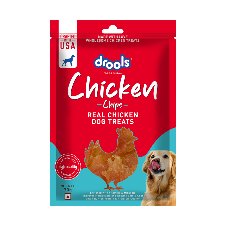 Drools Chicken Chips | Dry Dog Treats
