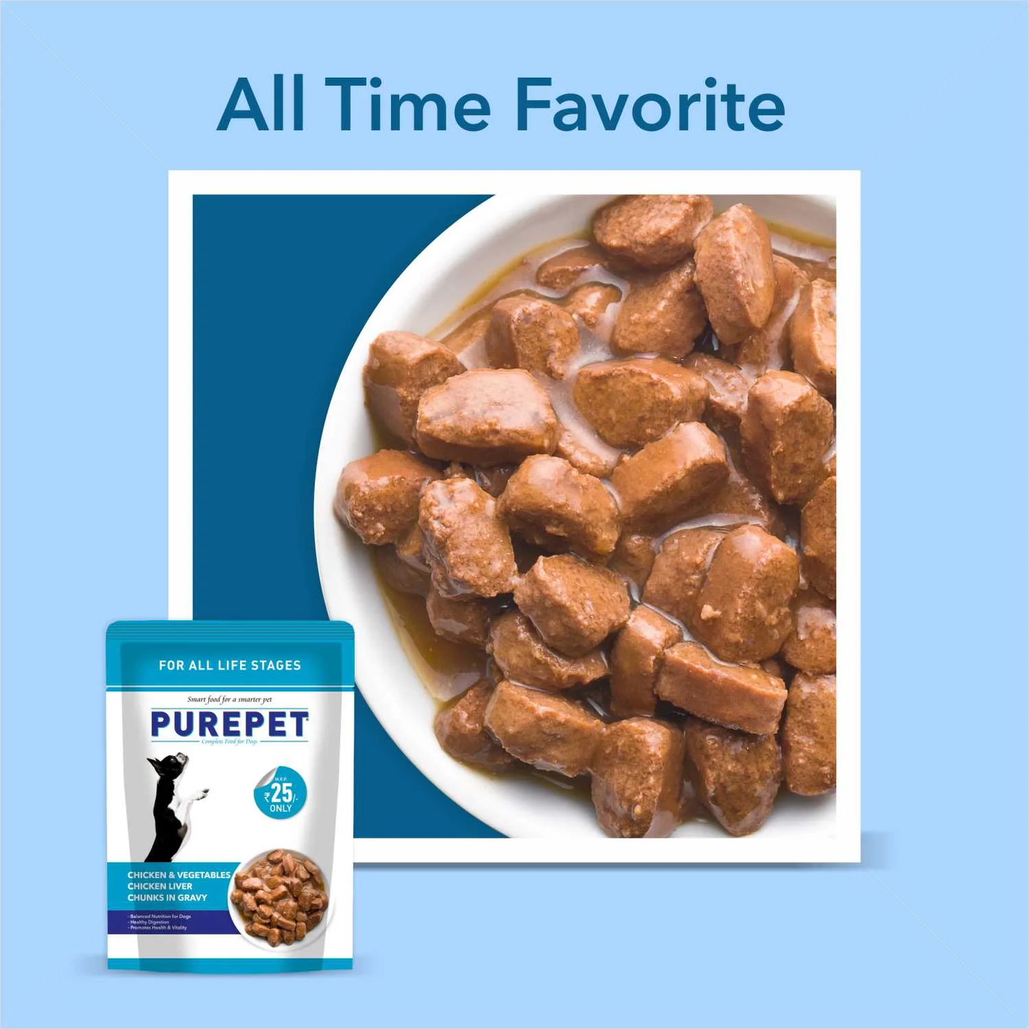 Purepet Chicken & Vegetable Gravy | Wet Dog Food