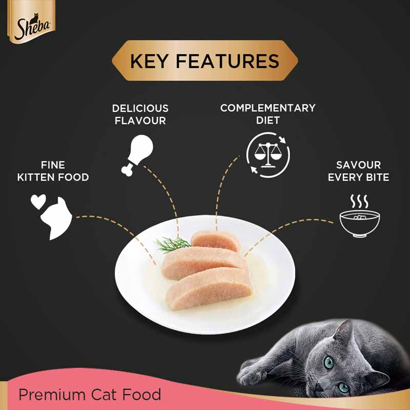 Sheba Kitten Chicken Loaf | Wet Cat Food