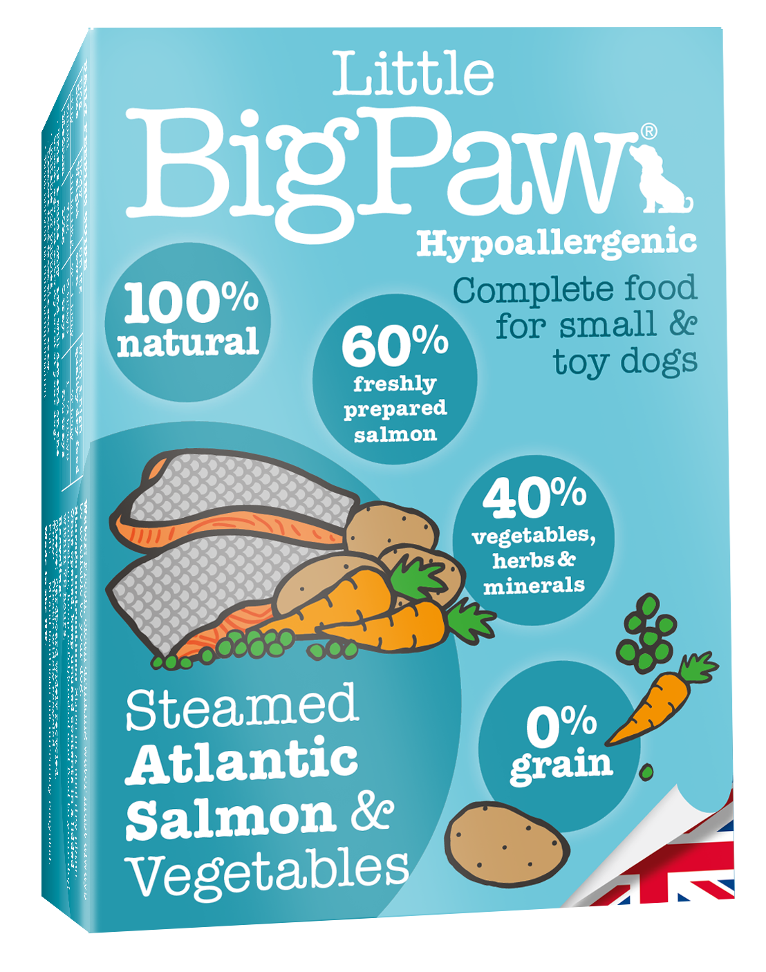 Little BigPaw Steamed Atlantic Salmon & Vegetable