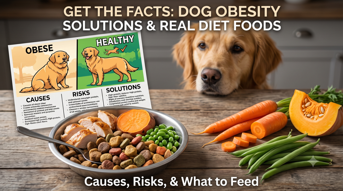 How to Help Your Dog Lose Weight: Causes, Solutions, and Diet Food Guide
