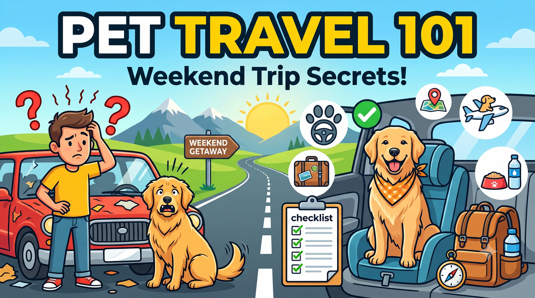 Pet Travel 101: Taking Your Pet on Your Next Weekend Trip