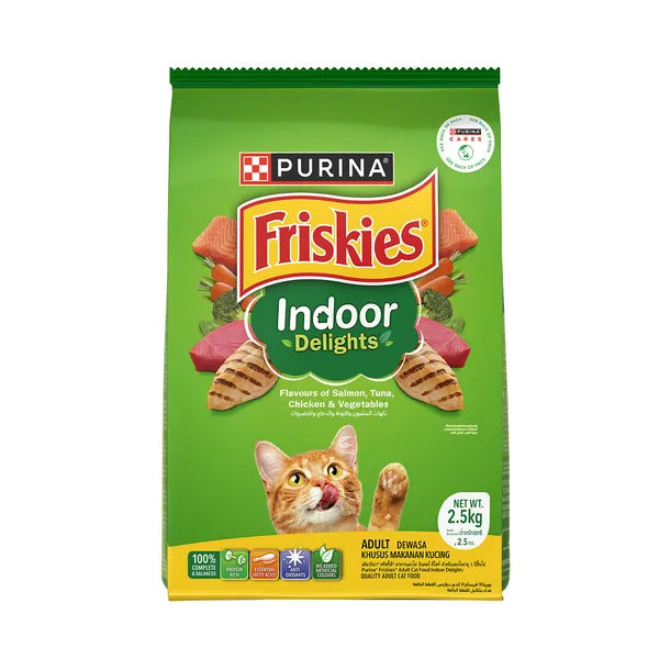 Purina Friskies Adult Indoor Delight | Dry Cat Food