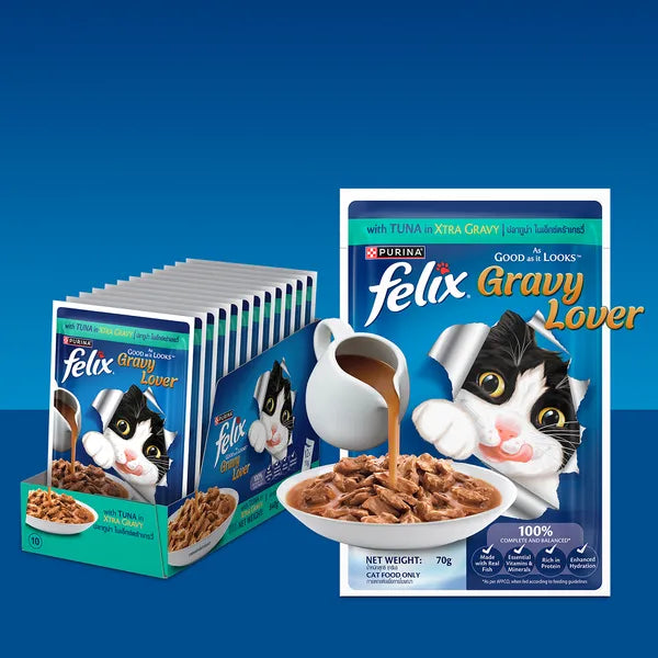 Felix Gravy Lover Tuna in Gravy | Wet Cat Food