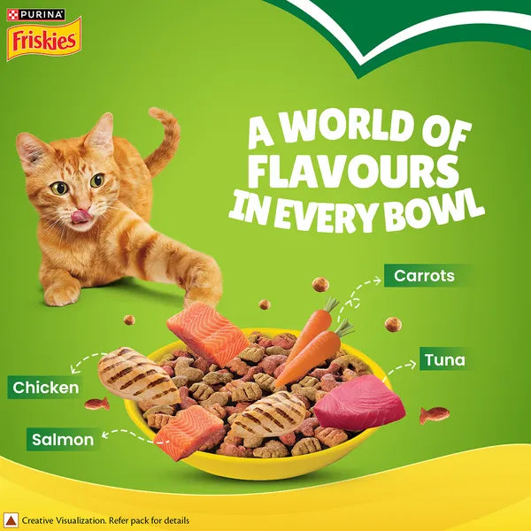 Purina Friskies Adult Indoor Delight | Dry Cat Food