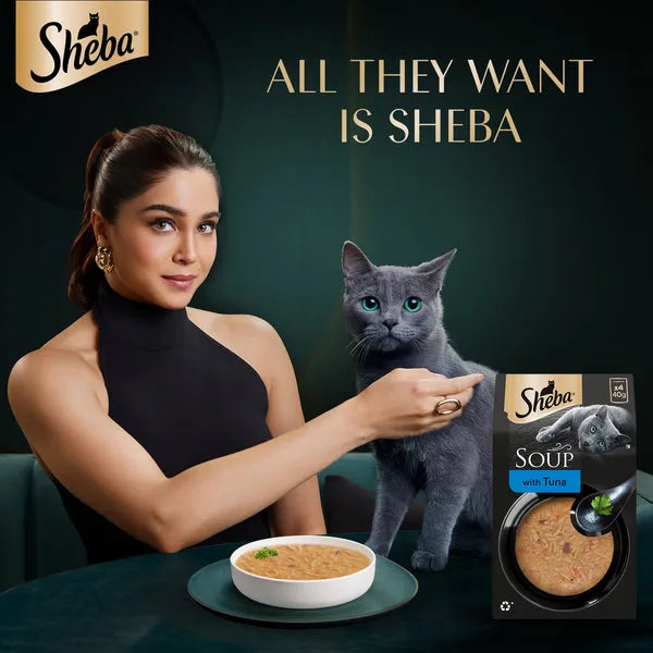 Sheba Soup with Tuna | Wet Cat Treats