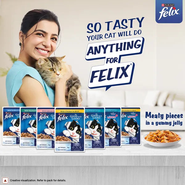 Felix Kitten Tuna in Jelly | Wet Cat Food