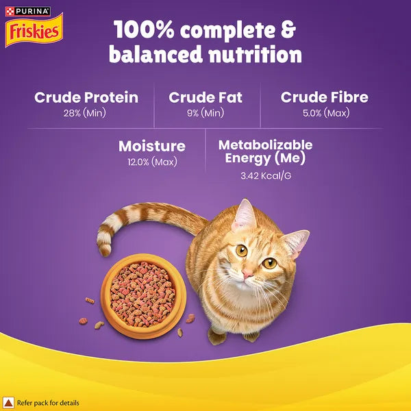 Purina Friskies Surfin' Favourite Adult | Dry Cat Food