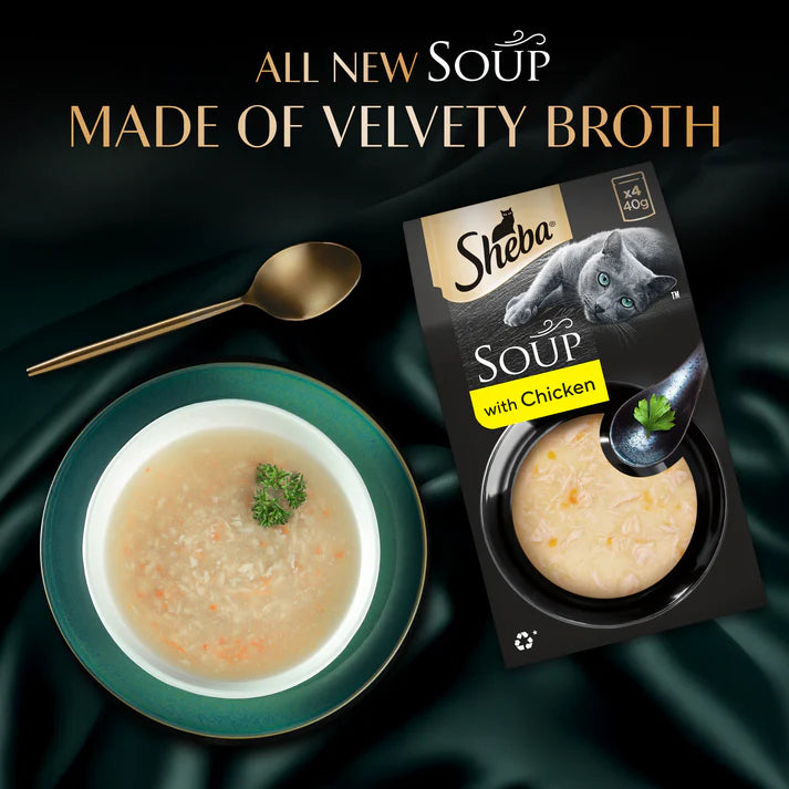 Sheba Soup with Chicken | Wet Cat Treats