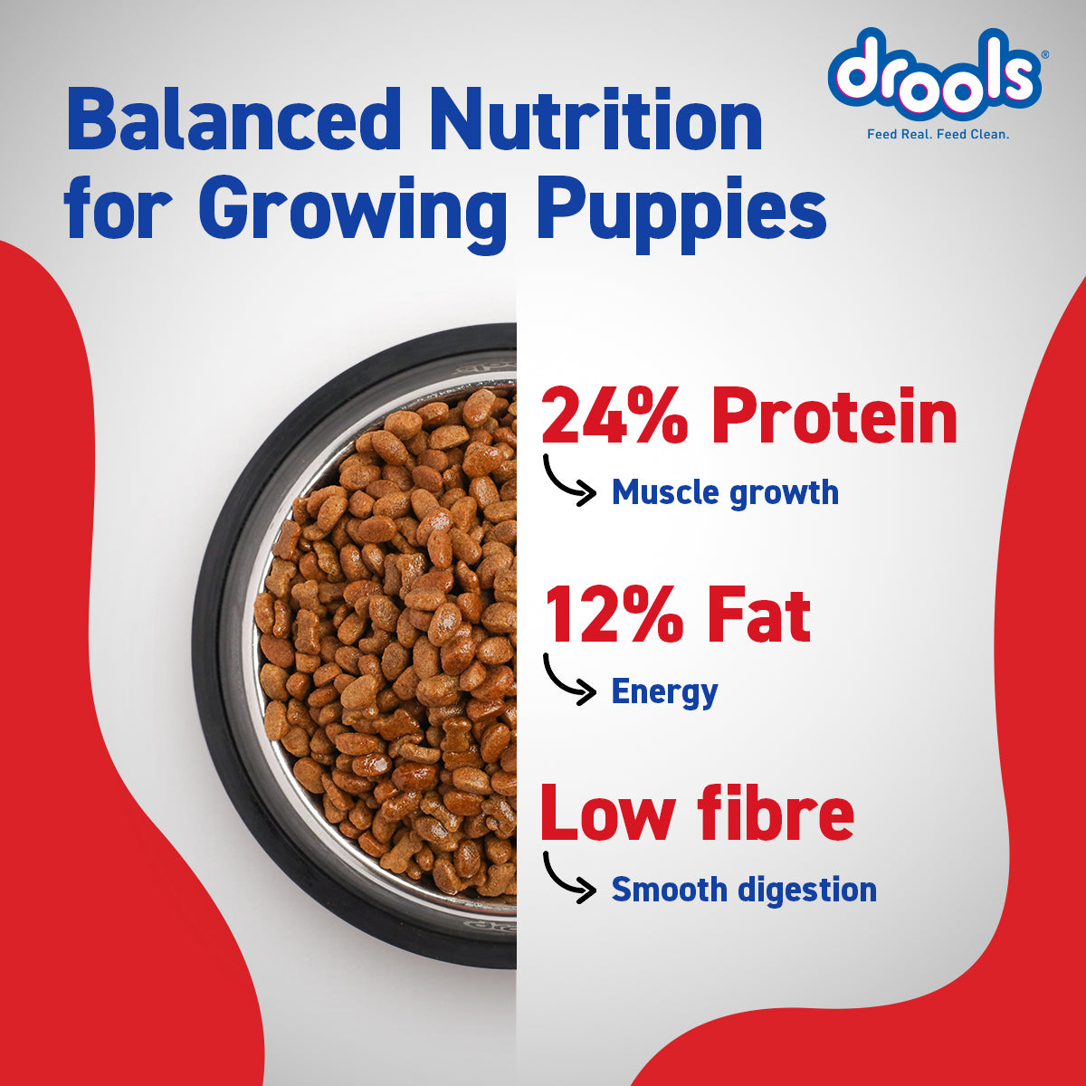 Drools Puppy Chicken & Egg | Dry Dog Food