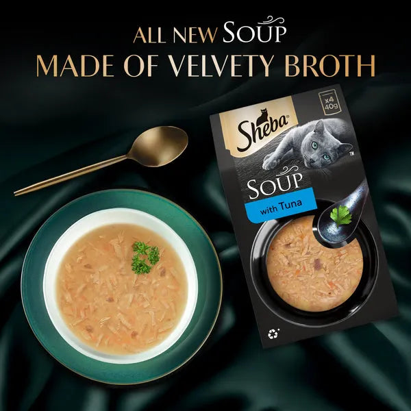 Sheba Soup with Tuna | Wet Cat Treats