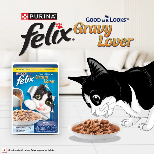 Felix Gravy Lover Chicken in Gravy | Wet Cat Food