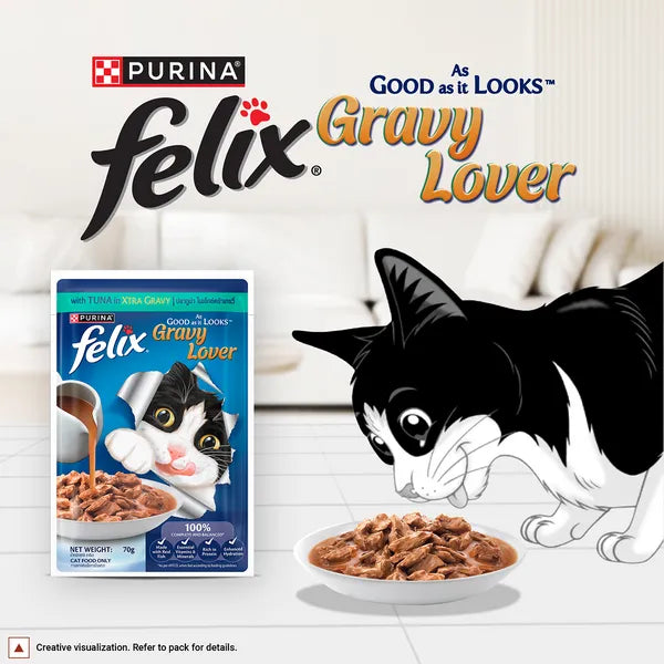 Felix Gravy Lover Tuna in Gravy | Wet Cat Food