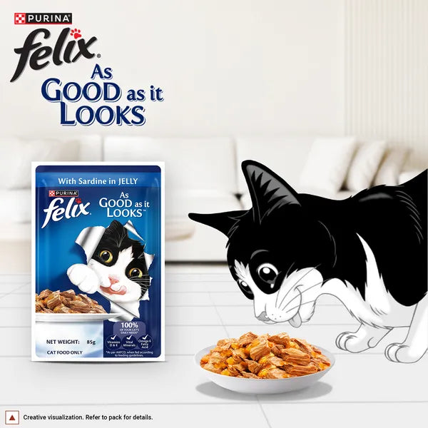 Felix Sardine in Jelly | Wet Cat Food