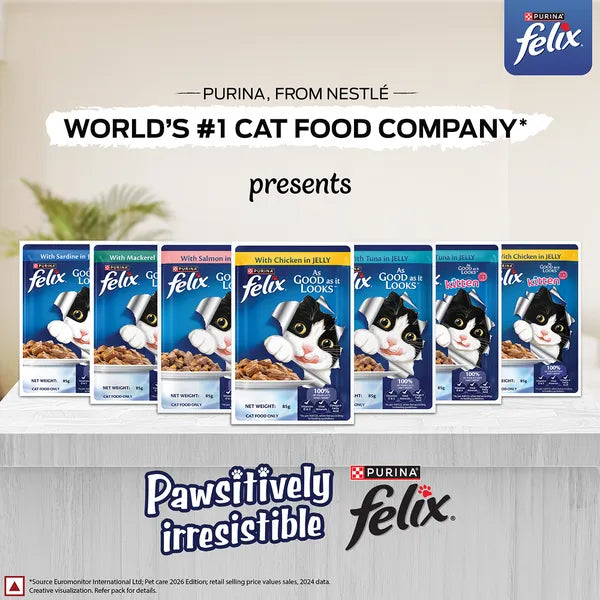 Felix Kitten Chicken in Jelly | Wet Cat Food