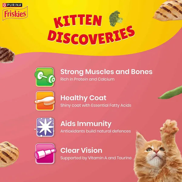 PURINA Friskies Kitten Discoveries | Dry Cat Food