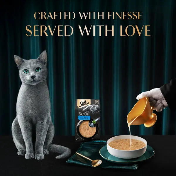 Sheba Soup with Tuna | Wet Cat Treats
