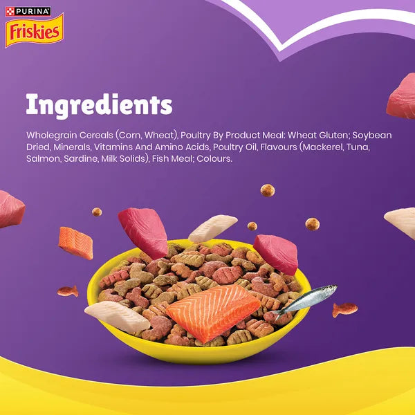 Purina Friskies Surfin' Favourite Adult | Dry Cat Food