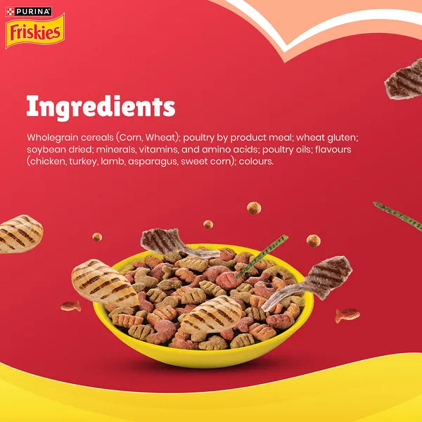Purina Friskies Meaty Grills | Dry Cat Food