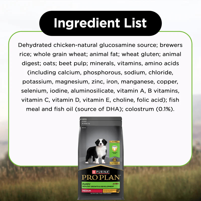 Purina Pro Plan Medium Puppy | Dry Dog Food