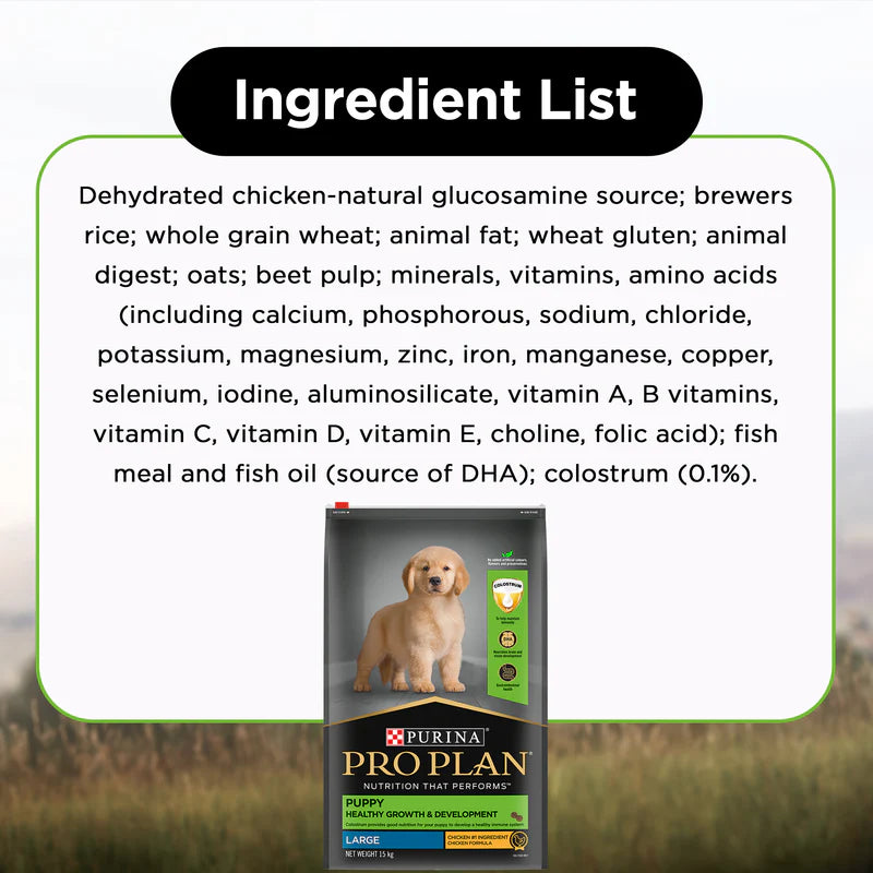 Purina Pro Plan Large Breed Puppy | Dry Dog Food