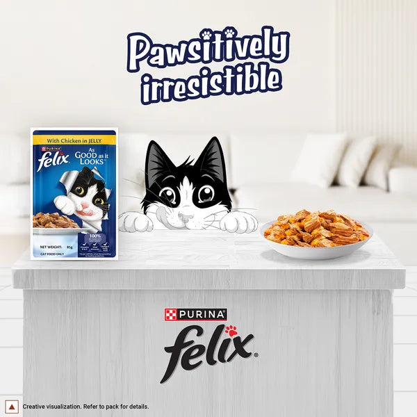 Felix Chicken in Jelly | Wet Cat Food