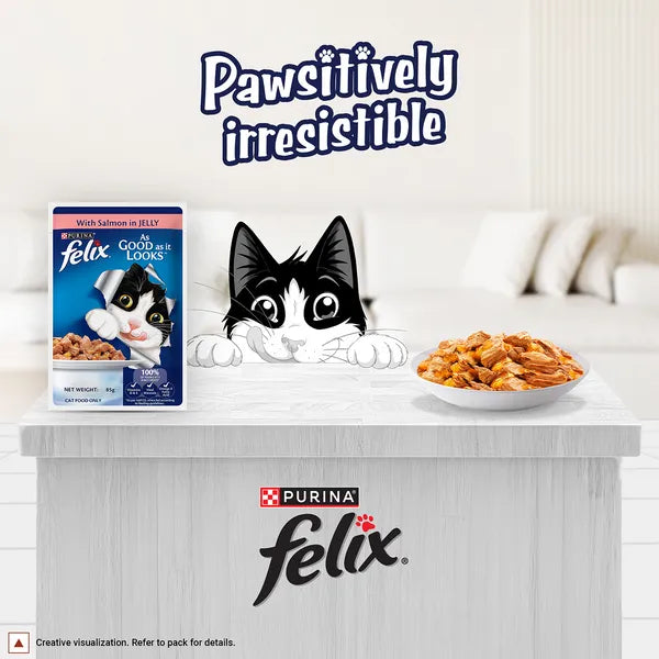 Felix Salmon in Jelly | Wet Cat Food
