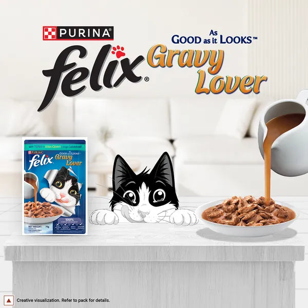 Felix Gravy Lover Tuna in Gravy | Wet Cat Food