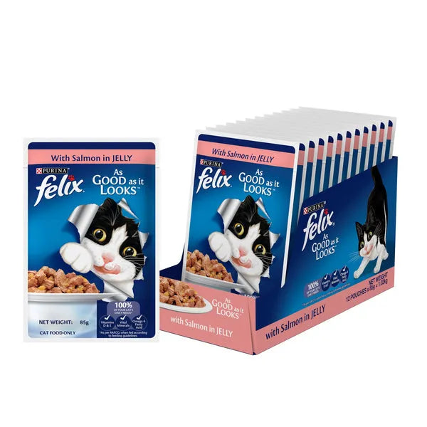 Felix Salmon in Jelly | Wet Cat Food