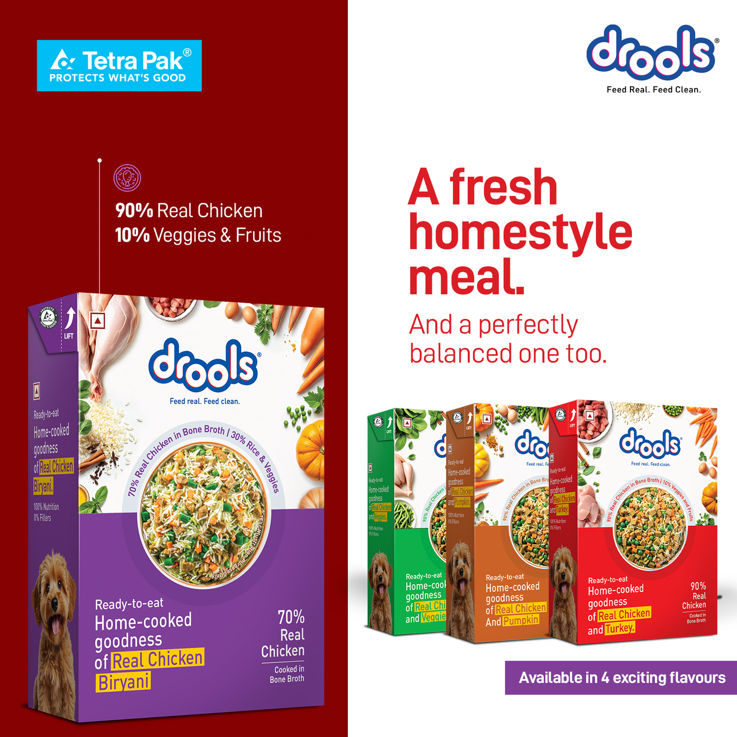 Drools Chicken Biryani | Fresh Dog Food