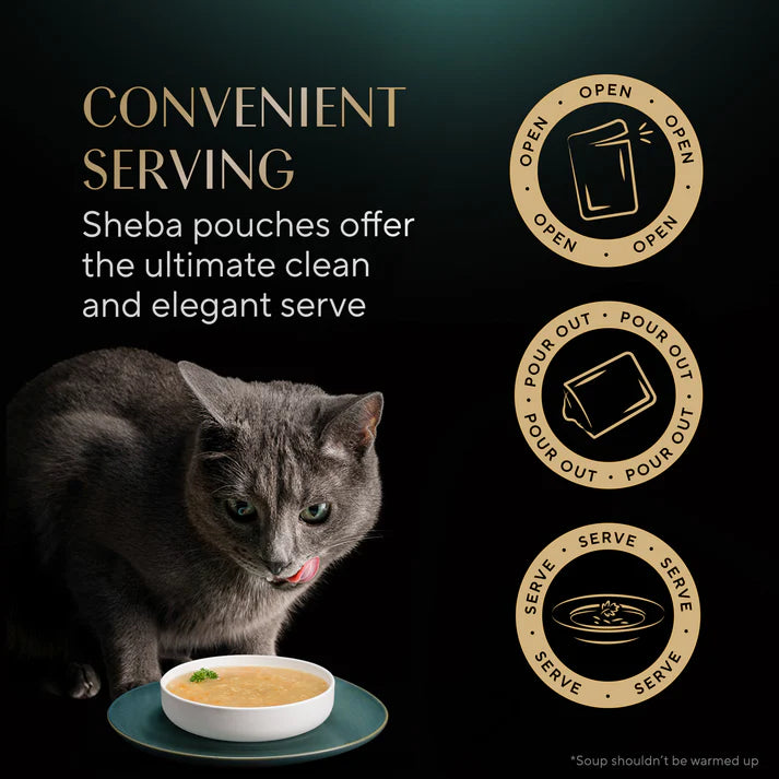 Sheba Soup with Chicken | Wet Cat Treats