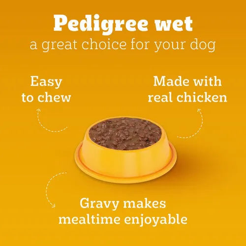 Pedigree Puppy Lamb Gravy 130 gm | Wet Dog Food