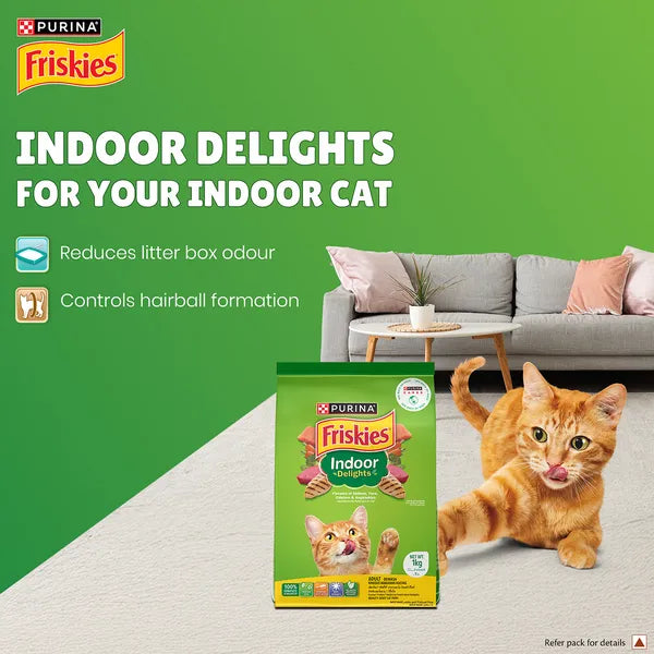 Purina Friskies Adult Indoor Delight | Dry Cat Food