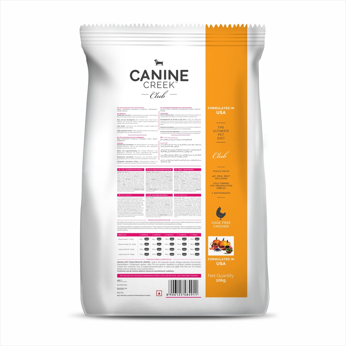 Canine Creek Club | Dry Dog Food