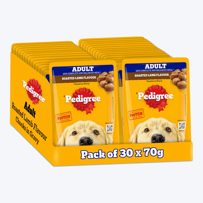 Pedigree Adult Roasted Lamb Gravy | Wet Dog Food
