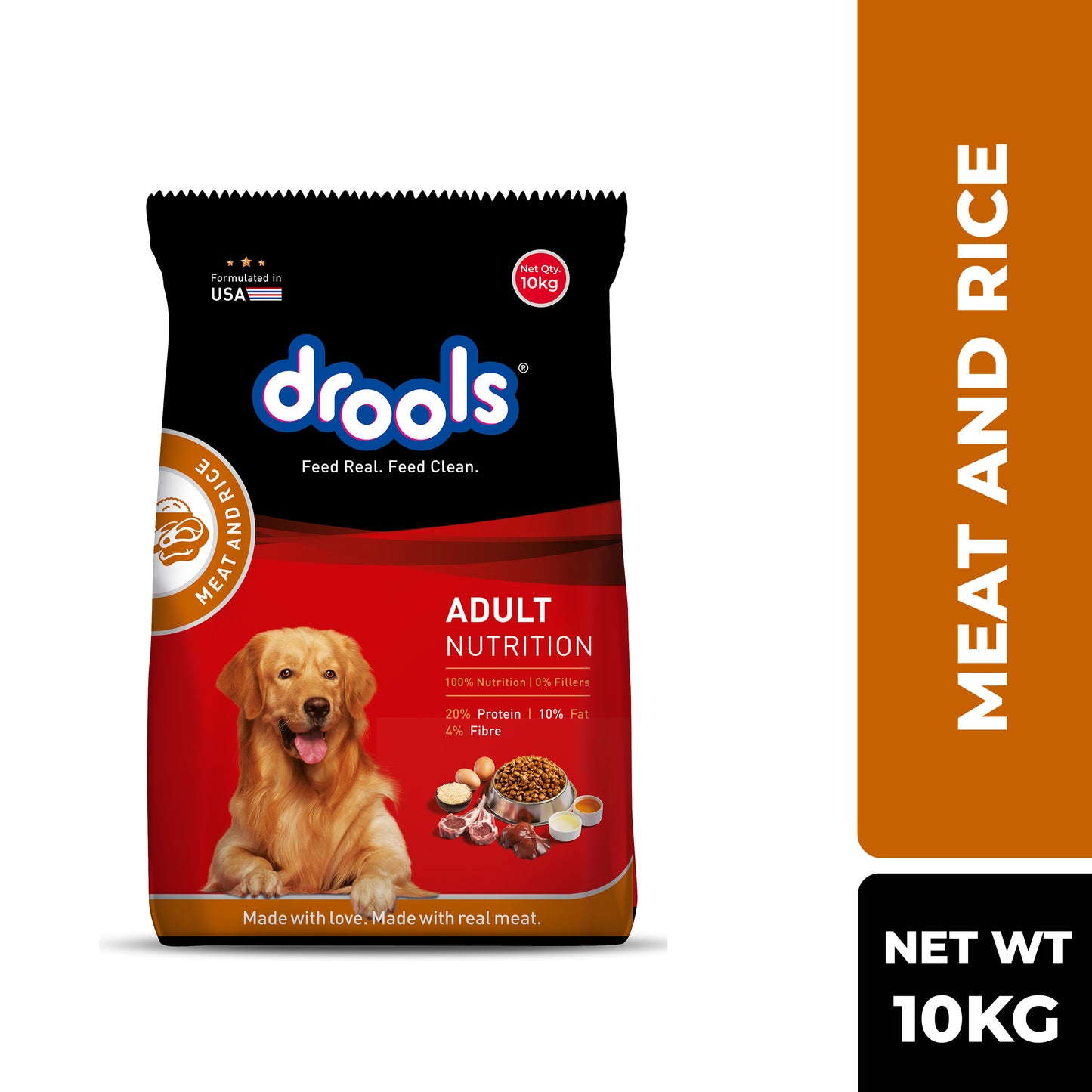 Drools Adult Meat & Rice | Dry Dog Food