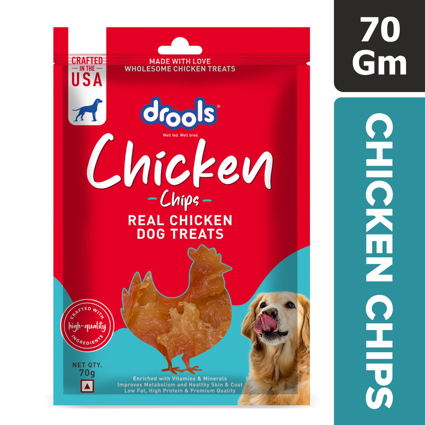 Drools Chicken Chips | Dry Dog Treats