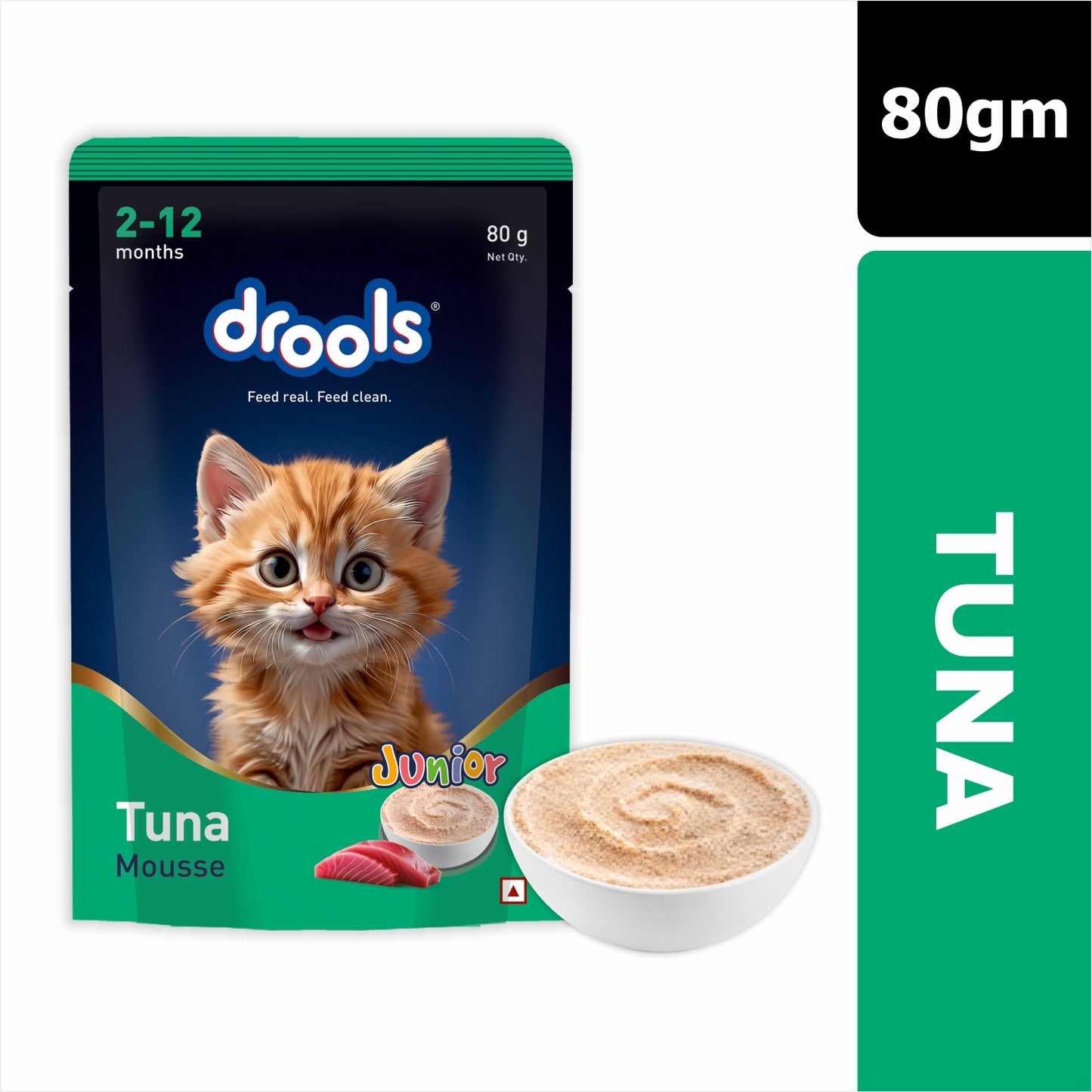 Drools Mousse Tuna Kitten - 80 gm | Wet Cat Food