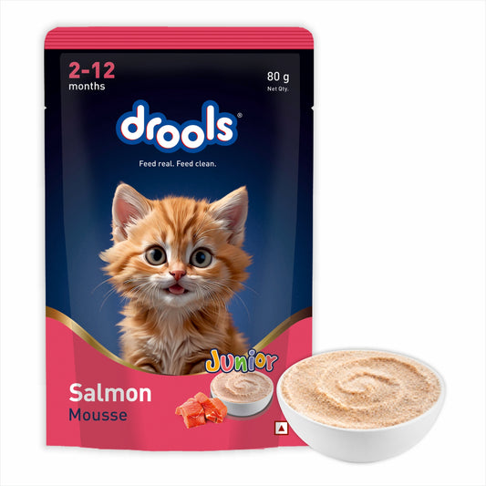 Drools Mousse Salmon Kitten - 80 gm | Wet Cat Food