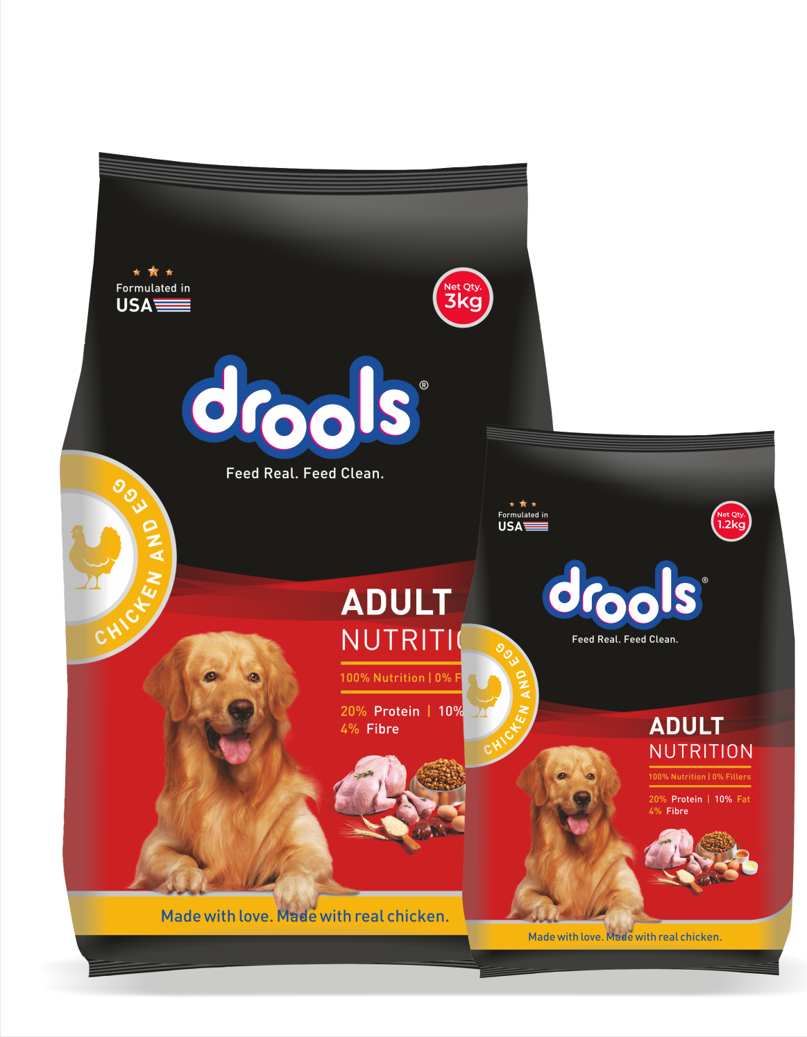 Drools Adult Chicken & Egg | Dry Dog Food