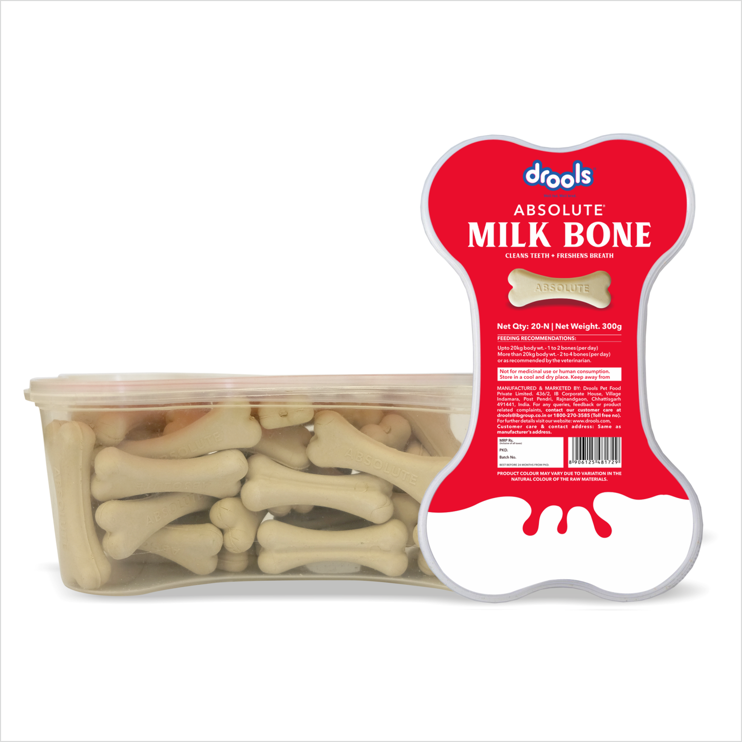 Drools Absolute Calcium Bone | Dry Dog Treats